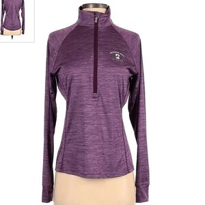 Jackson Hole Wyoming Jacket Outfitter Trading Women's Small S Purple Dri-Fit EUC